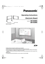 Panasonic UB-5838C Manuel D’Utilisation