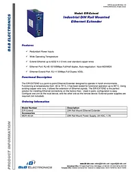 B&B Electronics EIR-EXTEND Dépliant