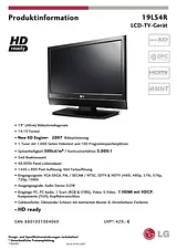 LG 19LS4R 产品宣传页
