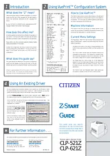 Citizen CLP 621Z User Manual