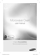 Samsung OTR Microwave Manuel D’Utilisation
