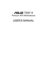 ASUS TX97-X Manual De Usuario