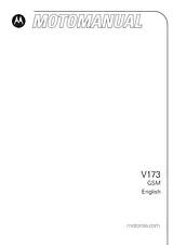 Motorola V173 Manual De Usuario