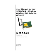 Netgear WG311T Manual Do Utilizador