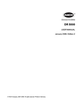 Hach DR 5000 User Manual