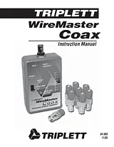 Triplett WireMaster Coax 3274 Manuale Utente