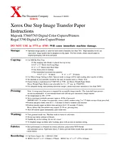 Xerox 5760 Leaflet