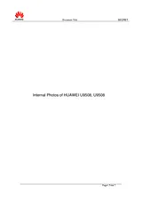 Huawei Technologies Co. Ltd U9508 Internal Photos