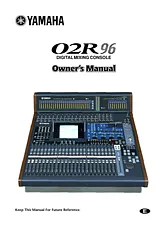 Yamaha 02R96 Manual Do Utilizador