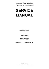 Nokia 2300 Manual Do Serviço