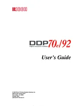 Ricoh DDP 92 ユーザーズマニュアル
