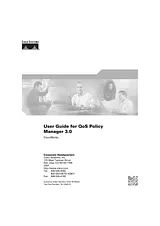Cisco CiscoWorks QoS Policy Manager 4.1 ユーザーガイド