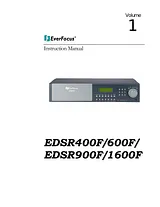 EverFocus EDSR 400F Manual Do Utilizador