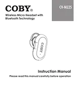 COBY electronic CV-M225 用户手册