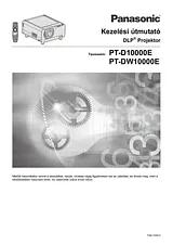 Panasonic PT-DW10000E Mode D’Emploi