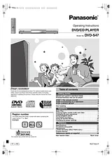 Panasonic dvd-s47 User Manual