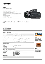 Panasonic HC-X900 HC-X900EG-K Benutzerhandbuch