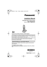 Panasonic kx-tga101 Manual Do Utilizador