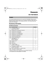 Panasonic kx-tg9140exx Guida Al Funzionamento