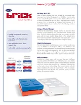 LaCie Brick Mobile Hard Drive 60GB 301054 Fascicule