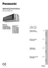 Panasonic CU5E34PBE Operating Guide