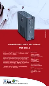 Allied Telesis Tron DF56.0 TRO-DFTNL560-CNL Folheto