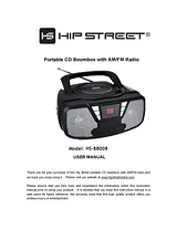 Hip Street HS-BB008 Справочник Пользователя