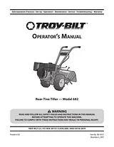 Troy-Bilt 682 Manual Do Utilizador