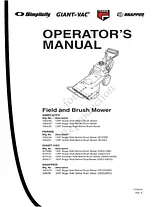 Snapper GM2516BVG Manual Do Utilizador