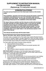 Bradford-White Corp Water Heater 238-44219-00 Manual De Usuario