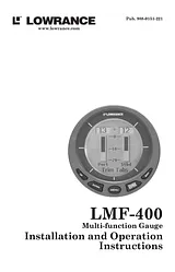 Lowrance lmf-400 Справочник Пользователя