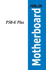 ASUS P5B-E Plus Manual Do Utilizador