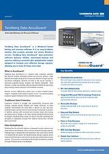 Tandberg Data 5001-ACC 데이터 시트