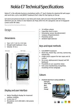 Nokia E7 002T235 User Manual
