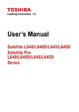 Toshiba L640 User Manual