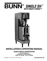Bunn Single SH Manual De Usuario