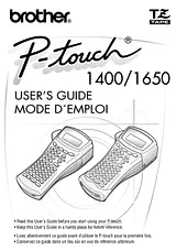 Brother 1650 User Manual