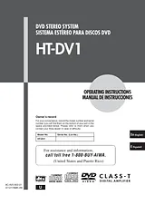 Aiwa HT-DV1 Operating Guide