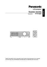 Panasonic PT-P1SDE Operating Guide