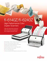 Fujitsu fi-6140Z PA03630-B005 Leaflet