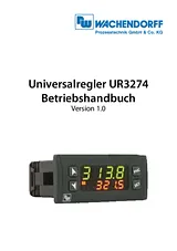 Wachendorff UR3274U6 PID Temperature Controller UR3274U6 Datenbogen