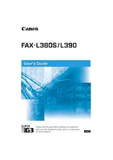 Canon L380S 用户手册
