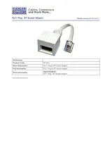 Cables Direct RJ11 - BT M/FM BT-900 Leaflet