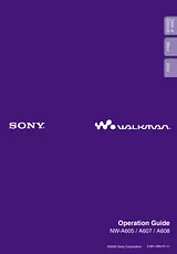 Sony NW- A607 Manuel D’Utilisation