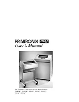 Printronix P5000 Справочник Пользователя