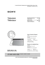 Sony KDL-70X830B Manual