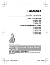 Panasonic KXTGD325E Operating Guide