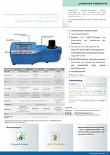 Hanna Instruments HI 96711 HI 96711 chlorine photometer HI 96711 Data Sheet