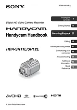 Sony 3-286-590-12(1) Benutzerhandbuch