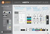 VIZIO VW37L Guía De Instalación Rápida